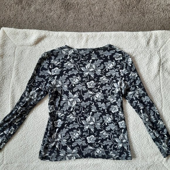 Lauren Ralph Lauren L Knit Long Sleeve Top - Picture 2 of 6